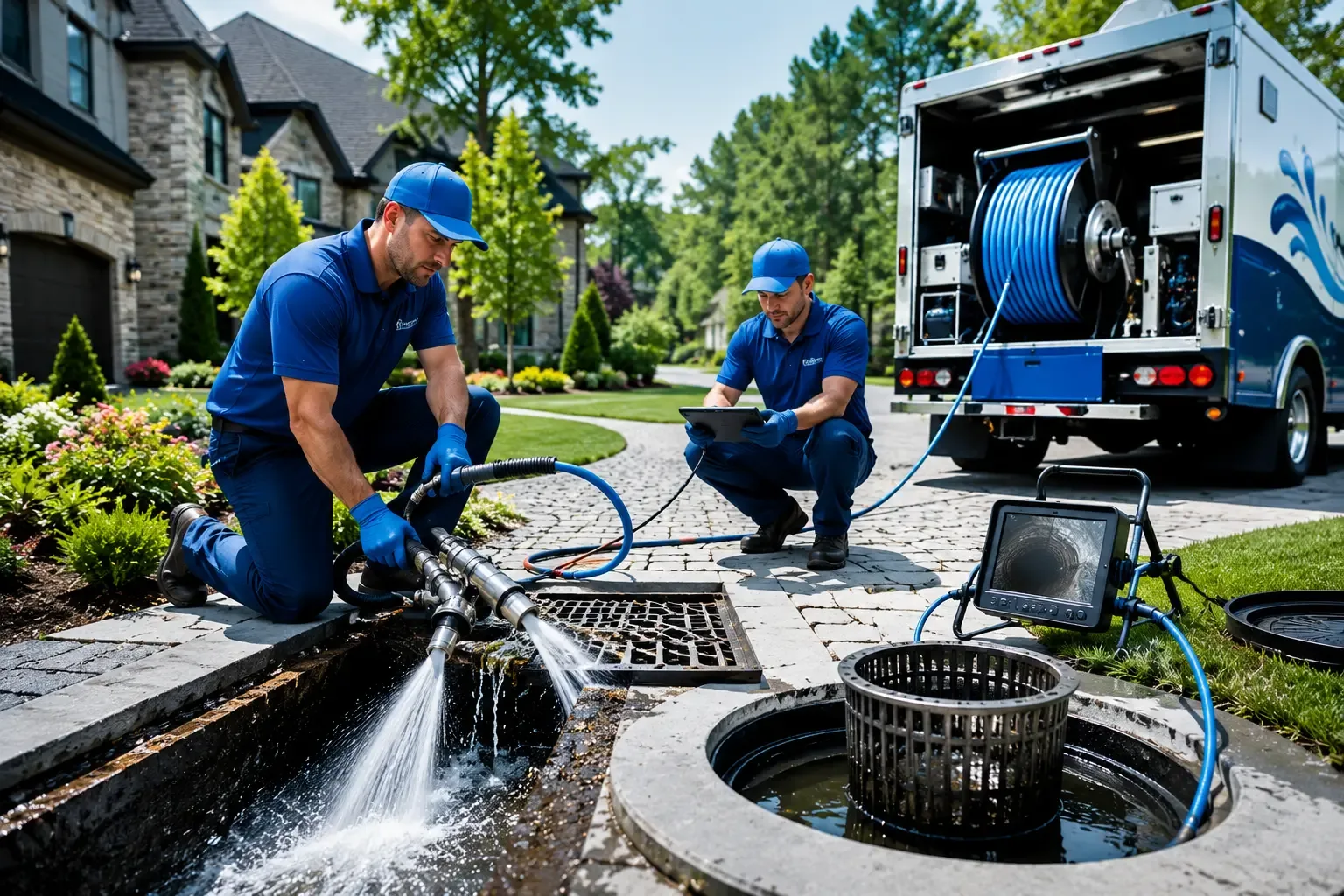 Local outdoor drain cleaning professionals in Oconee, IL